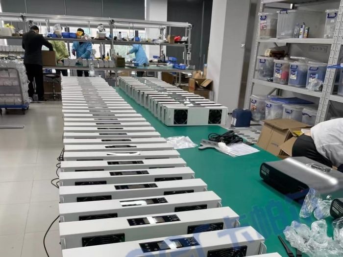 第六代離子風(fēng)機(jī)生產(chǎn)線(xiàn)